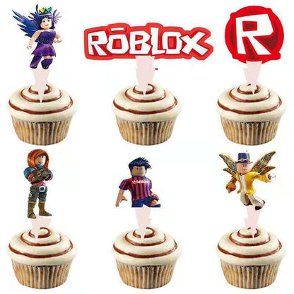 Roblox Red Birthday Party Supplies.