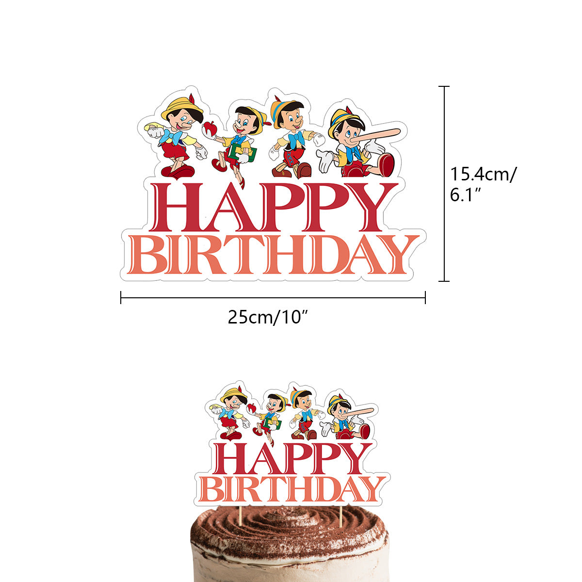 Pinocchio Birthday Party Decorations.