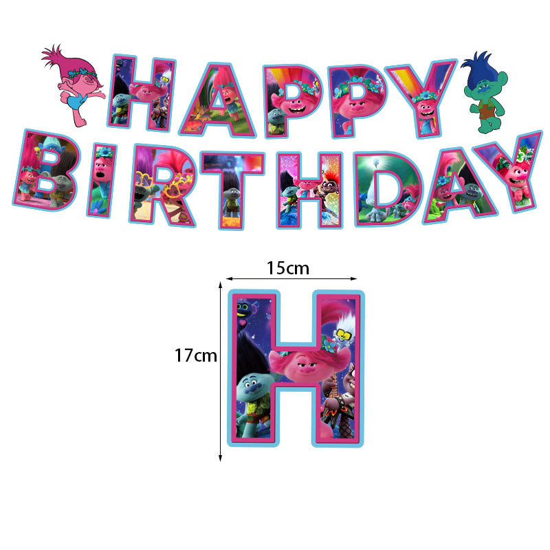 Trolls Birthday Party Decorations.