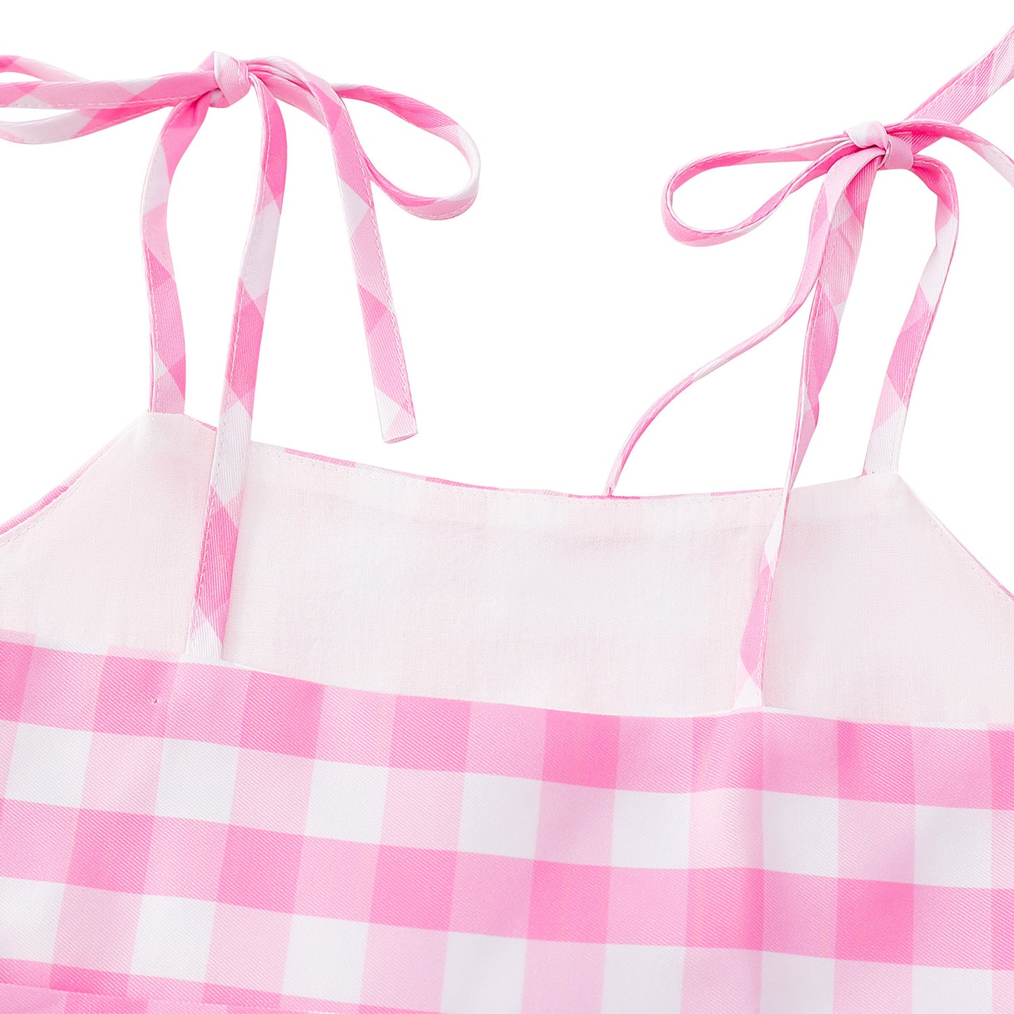 Barbie White Bowknot Costume For Kids.