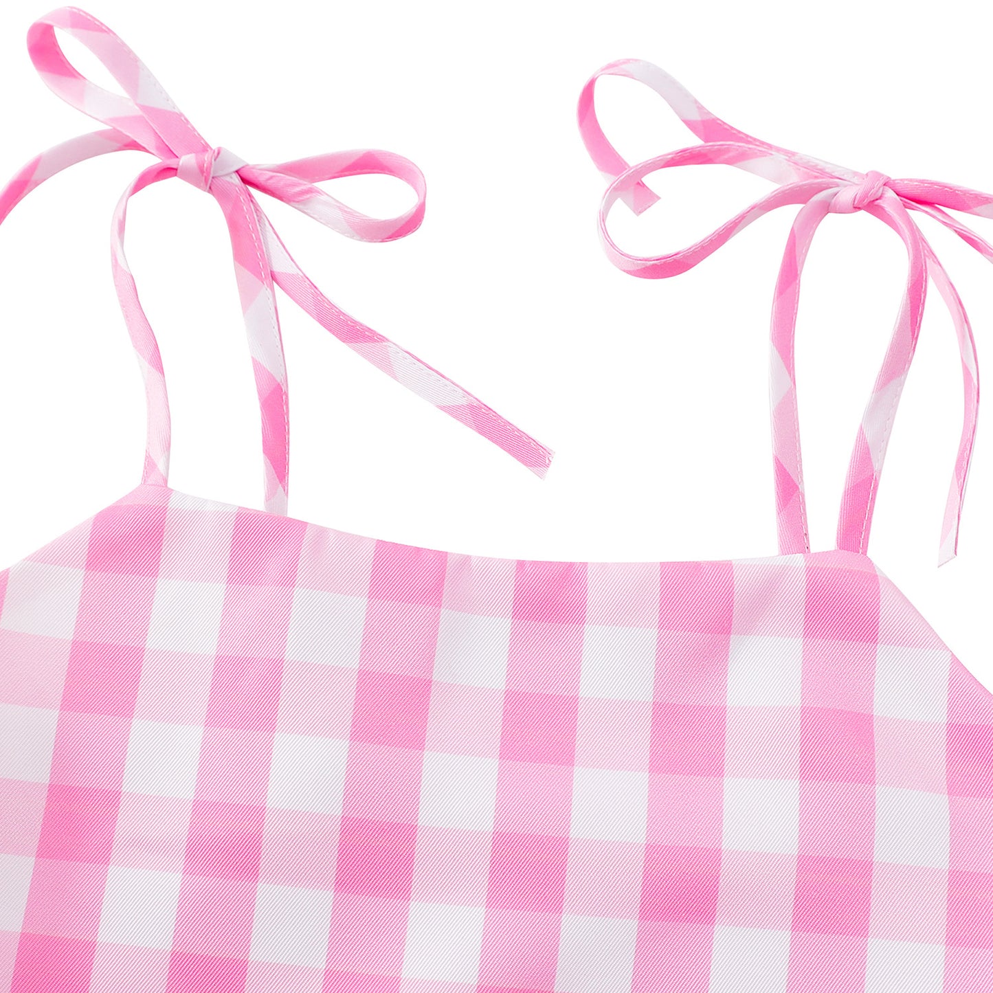 Barbie White Bowknot Costume For Kids.