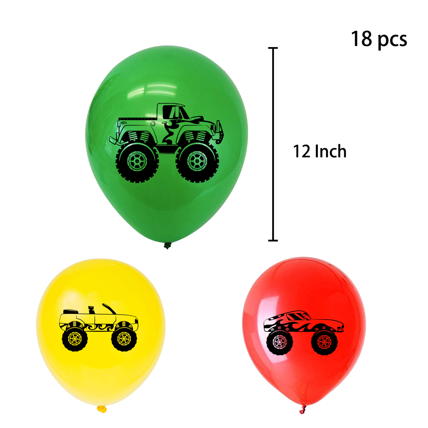 Monster Trucks Birthday Party Decorations (Racing Cars).