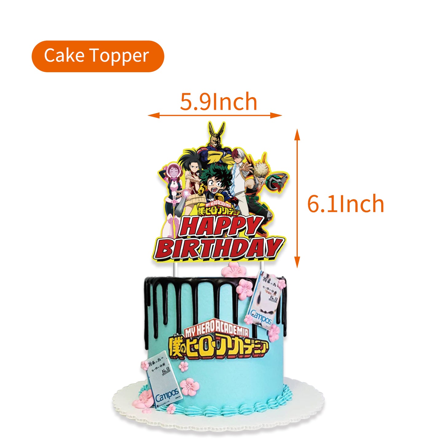 My Hero Academia Birthday Party Decorations.
