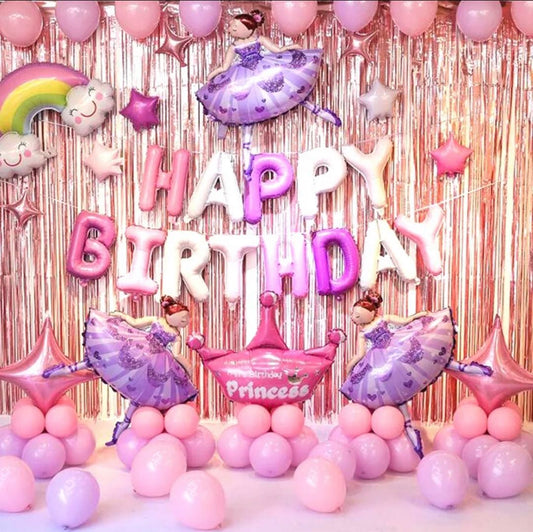 Pink Ballerina (Dancing Girl) - Party Corner - BM Trading