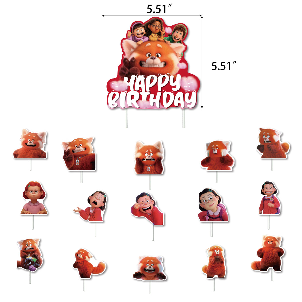 Turnning Red Birthday Party Decorations - Party Corner - BM Trading