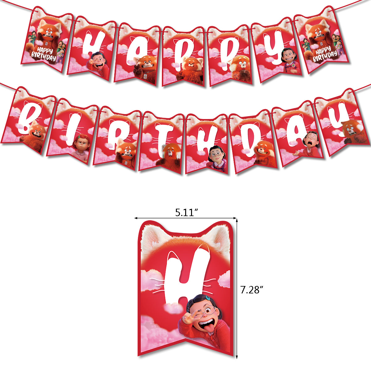 Turnning Red Birthday Party Decorations - Party Corner - BM Trading