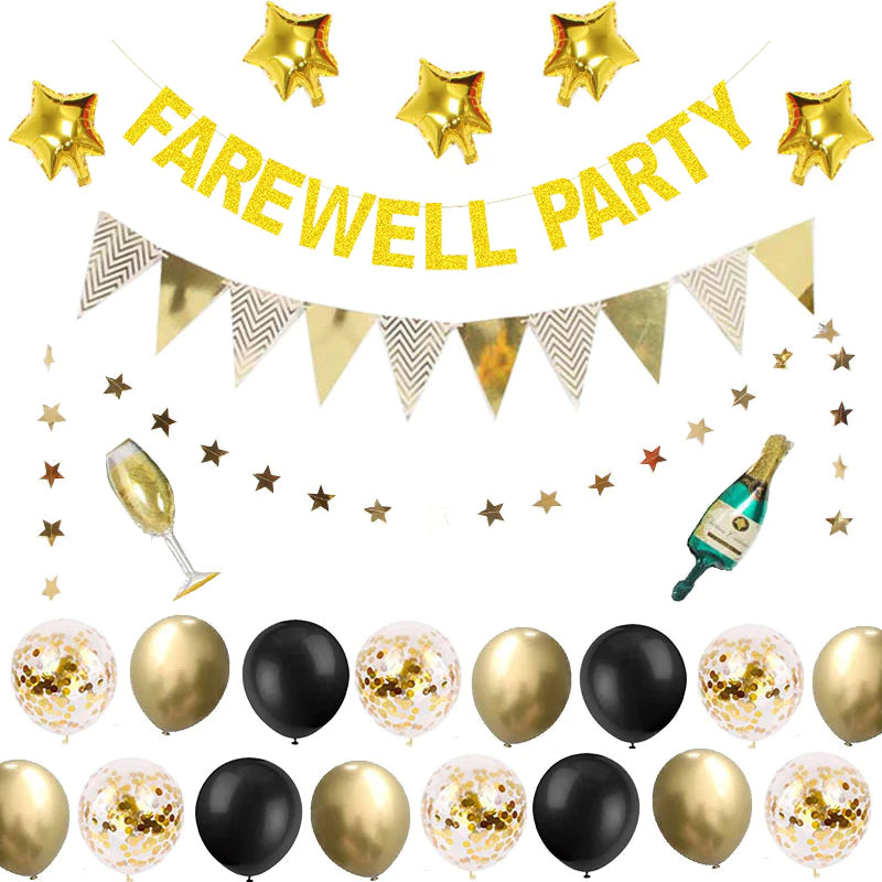What Are The Basic Farewell Party Decorations Supplies?