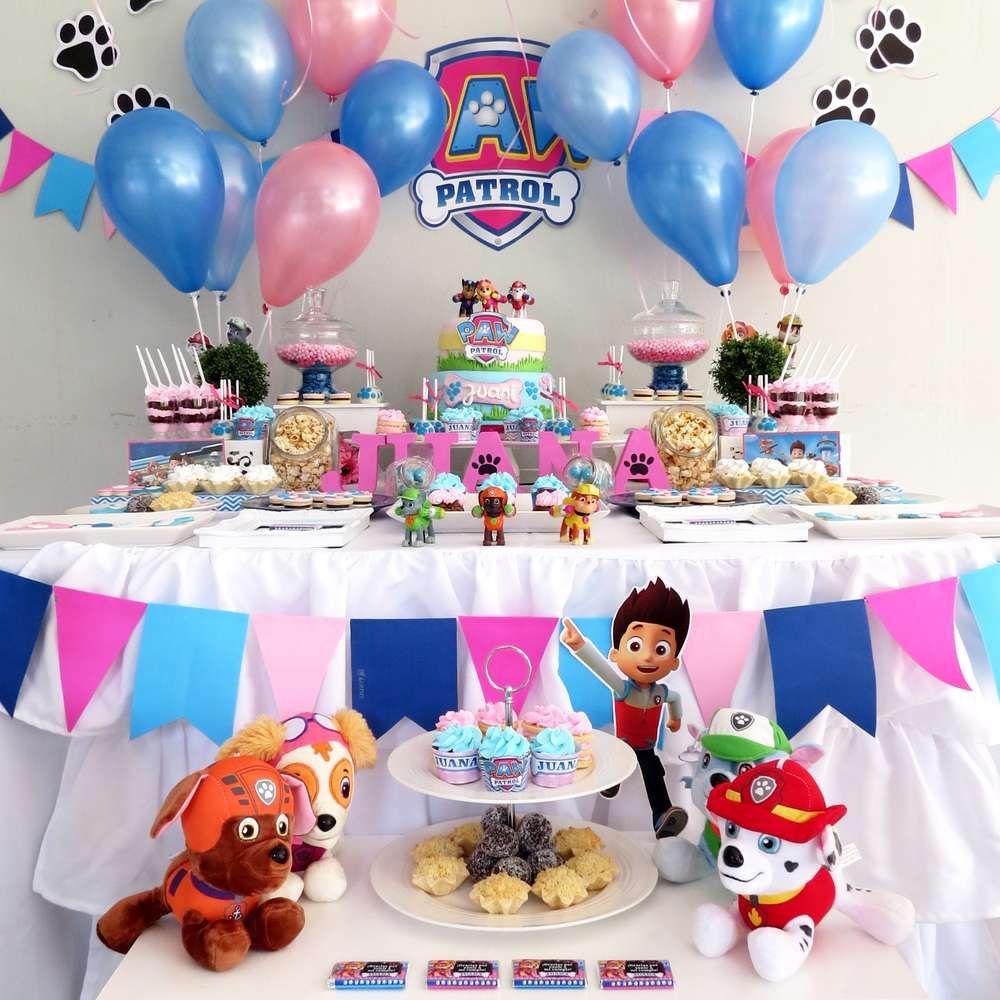 Paw Patrol Birthday Theme 