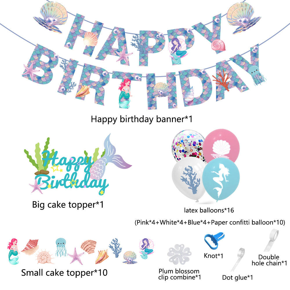 Mermaid Party Bundle.