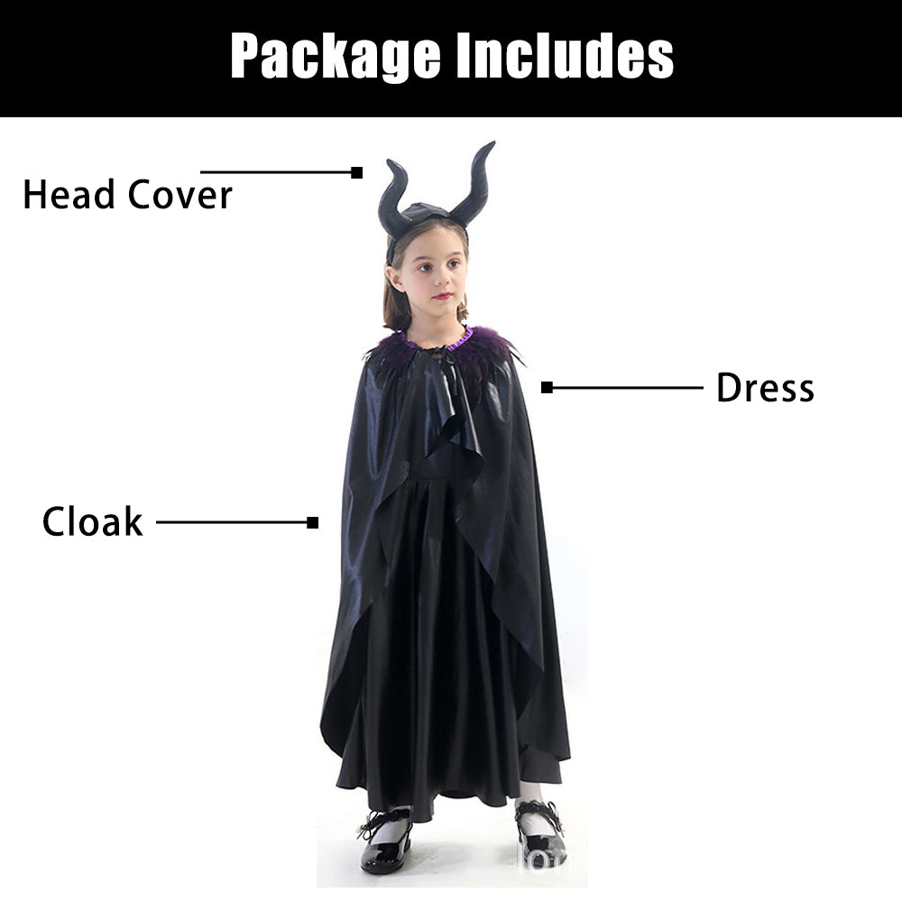 Maleficent Costume for Kids.