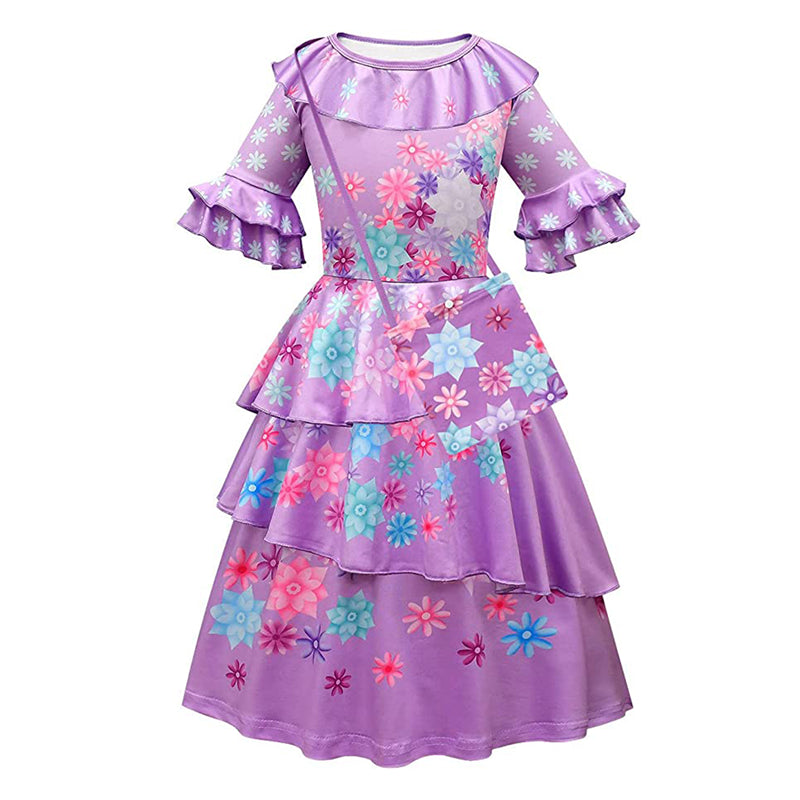 Encanto Isabella Madrigal Costume with Accessories.