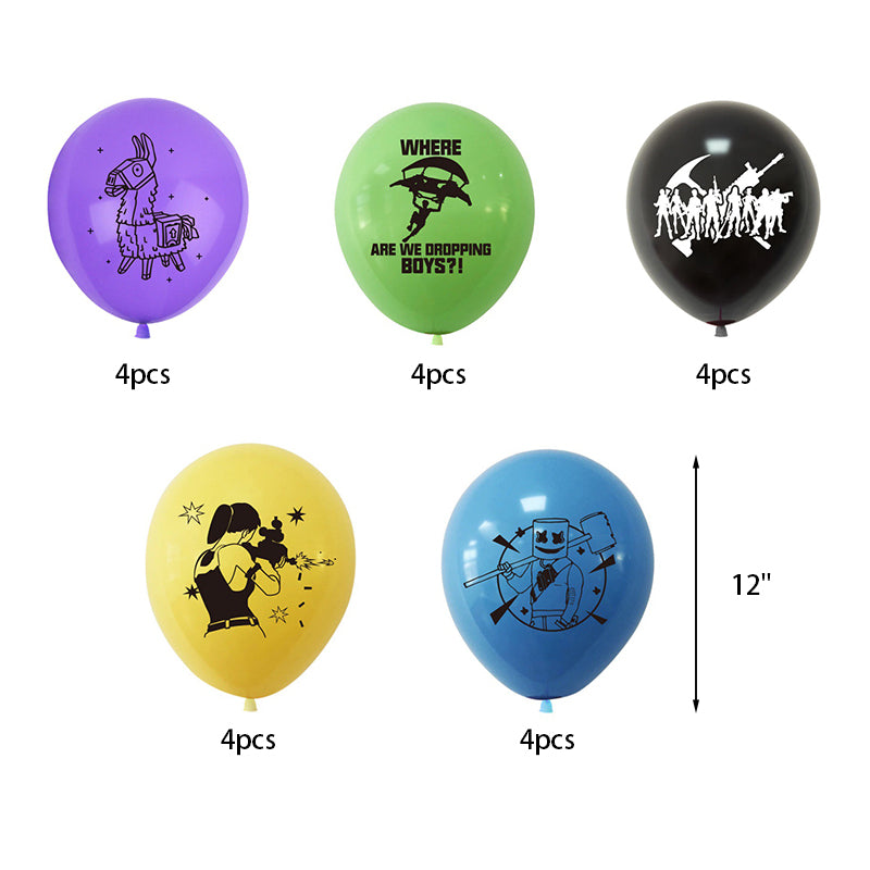 Fortnite Birthday Party Supplies, Party Corner provides Fortnite Birthday Party Supplies in UAE, Saudia, Qatar, Bahrain, and Oman. Get birthday party decorations and much more. Order Now!, Party Supply Kits, Party Corner