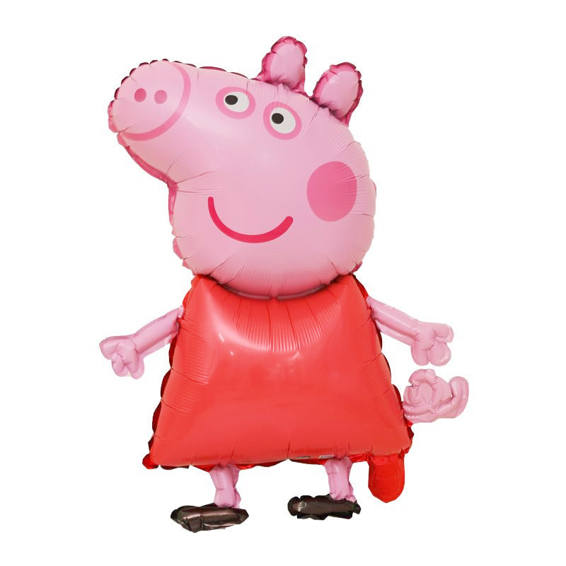 Peppa Pig Pink Birthday Party Decorations.