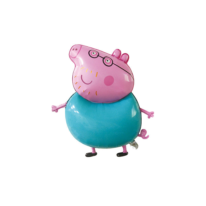 Peppa Pig Pink Birthday Party Decorations.