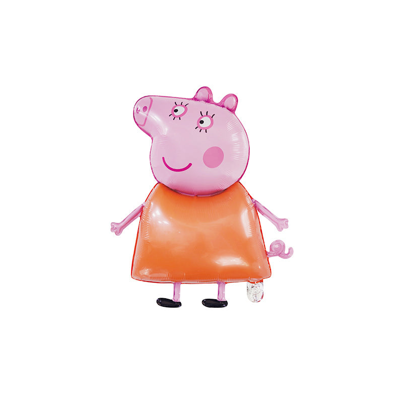 Peppa Pig Pink Birthday Party Decorations.
