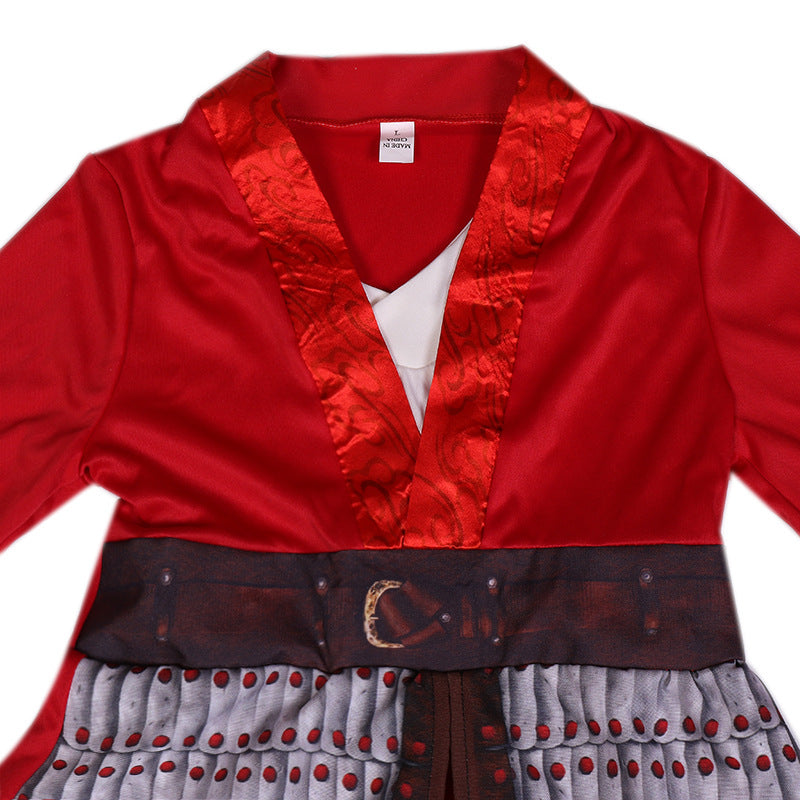 Chinees Dress Huamulan Costume.