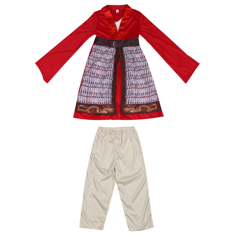 Chinees Dress Huamulan Costume.