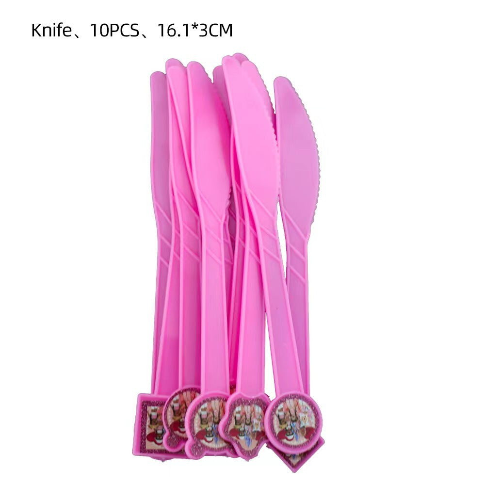 Roblox Pink Birthday Supplies.