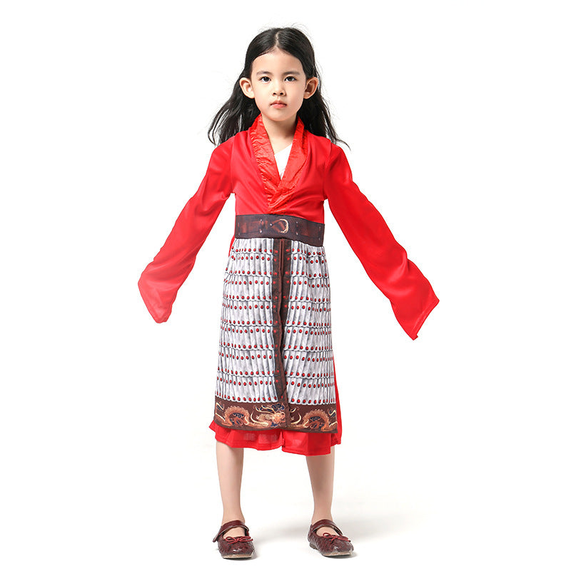 Chinees Dress Huamulan Costume.