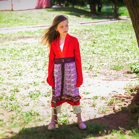 Chinees Dress Huamulan Costume.