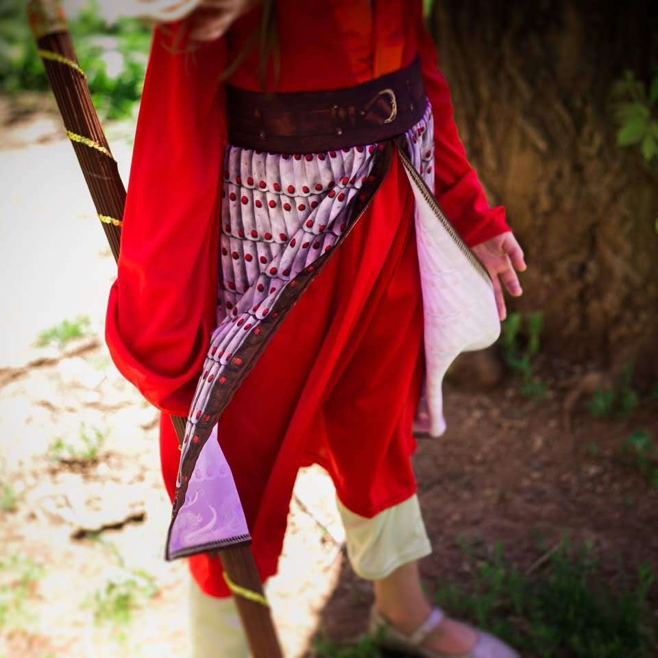 Chinees Dress Huamulan Costume.