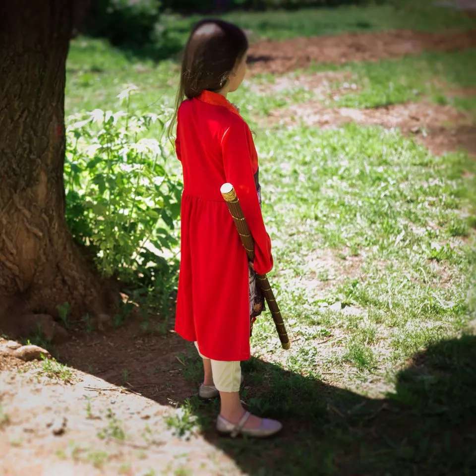 Chinees Dress Huamulan Costume.