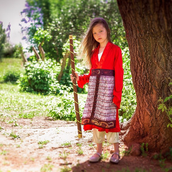 Chinees Dress Huamulan Costume.