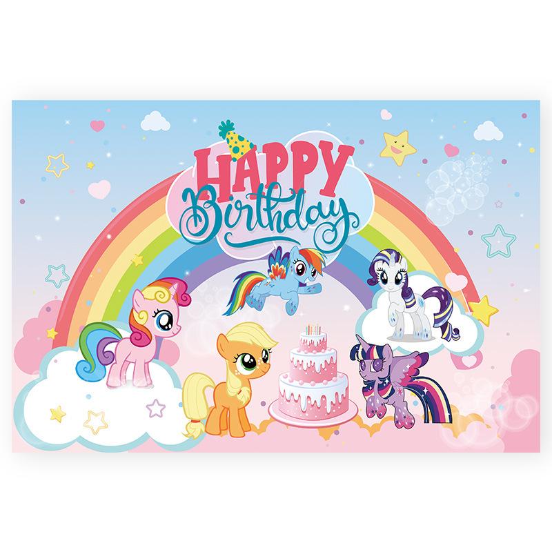 Little Pony Birthday Party Supplies.