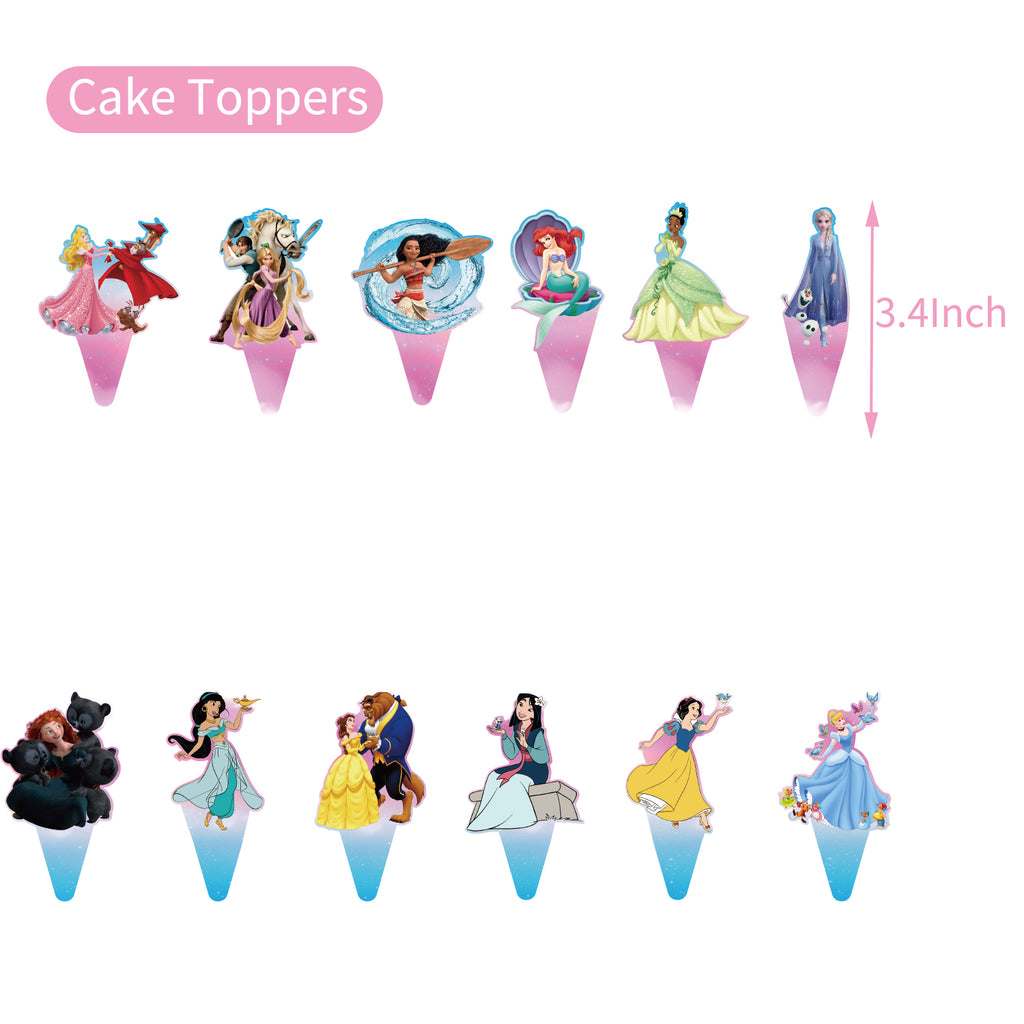 Disney Princess Birthday Party Supplies.