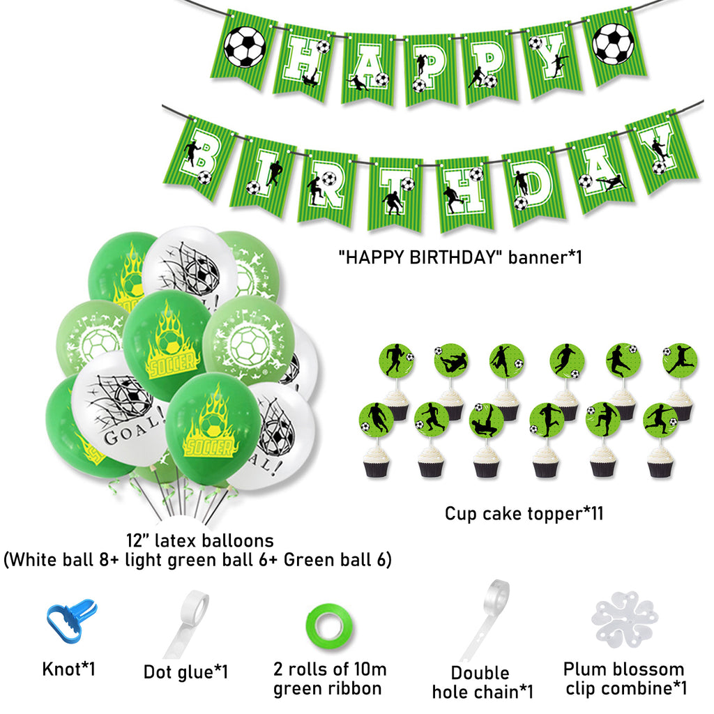 Soccer (Football) Party Decorations Supplies.