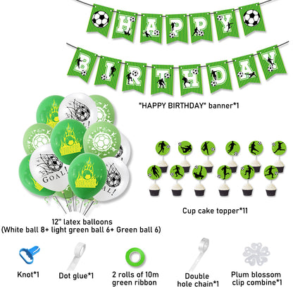Soccer (Football) Party Decorations Supplies.