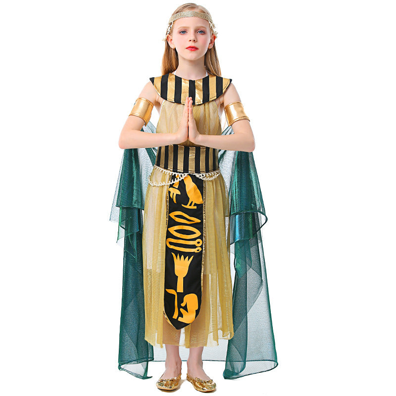Egyptian Pharaohs Princess Green Costume