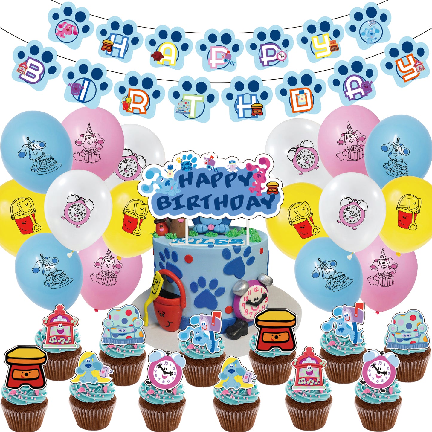 Blue Clues Birthday Party Decorations.