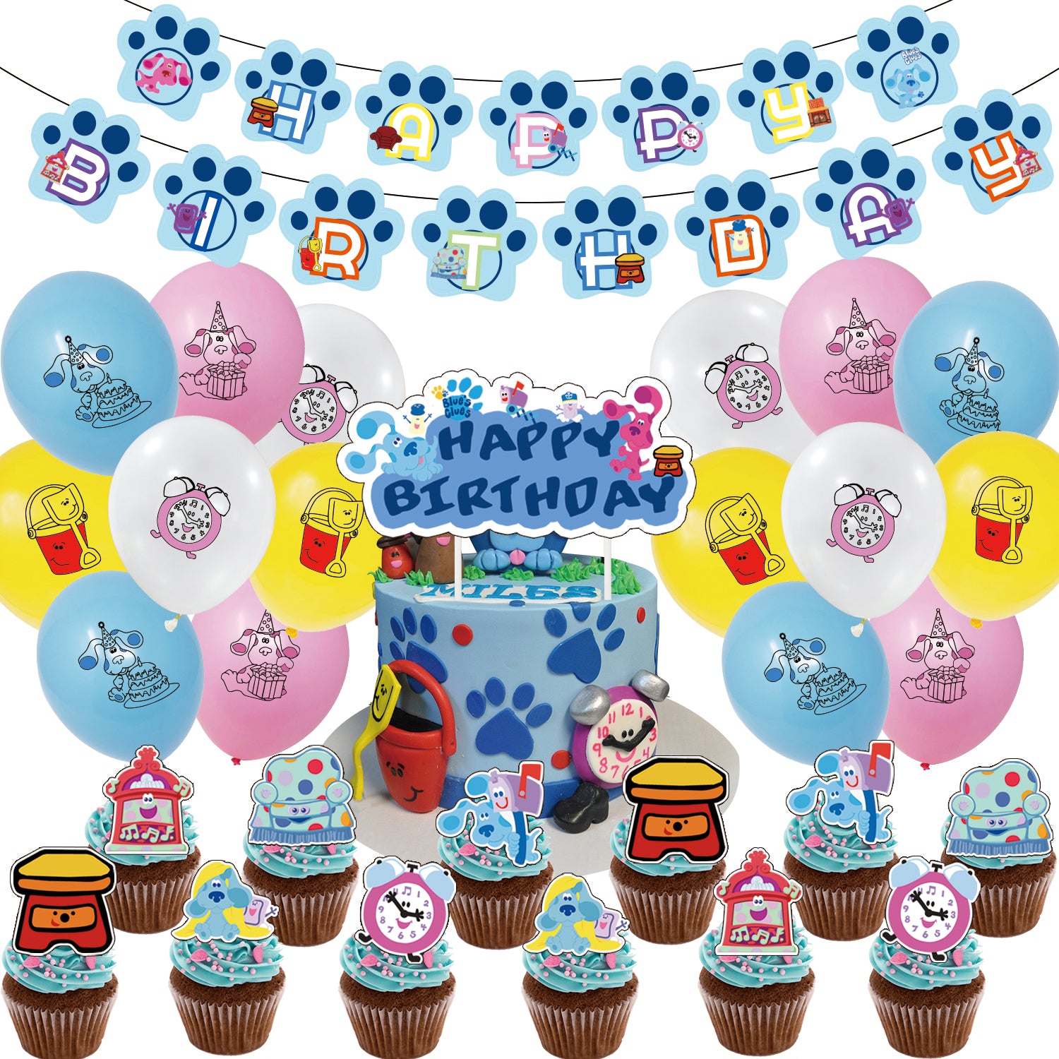Blue Clues Birthday Party Decorations.