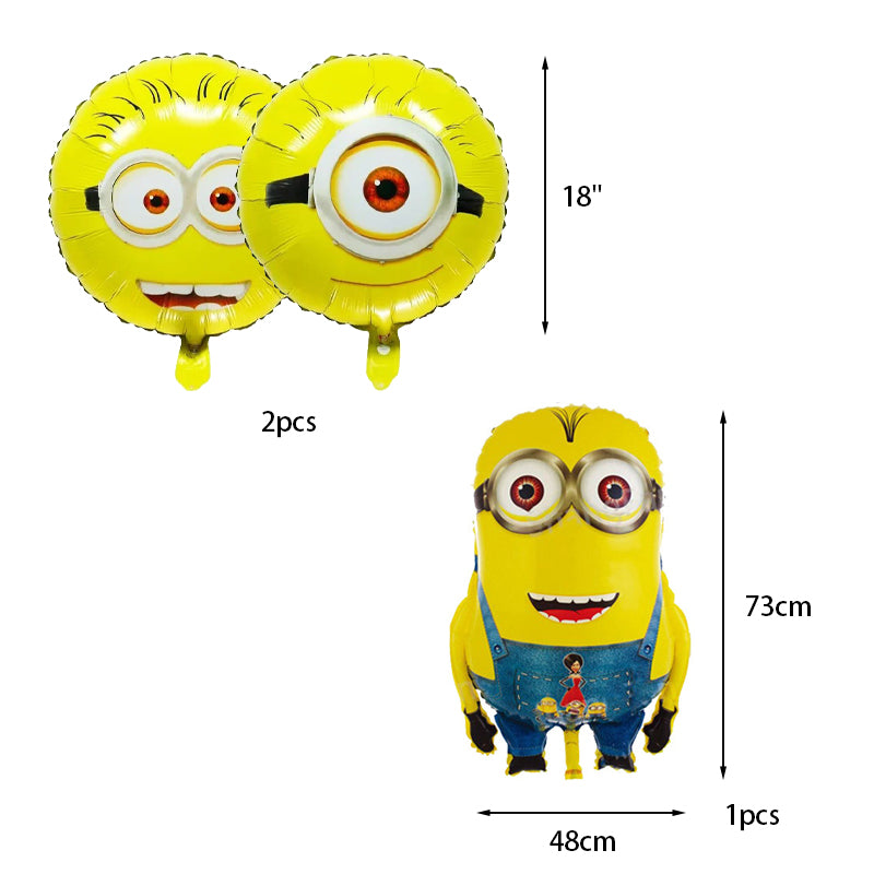 Minions Birthday Party Supplies, Buy Minions Birthday Party Supplies from Party Corner in UAE, Saudia, Qatar, Bahrain, and Oman. Get birthday party balloons, and much more. Order now!, Party Supply Kits, Party Corner