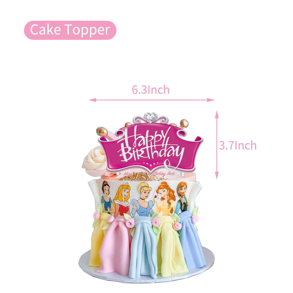 Disney Princess Birthday Party Supplies.