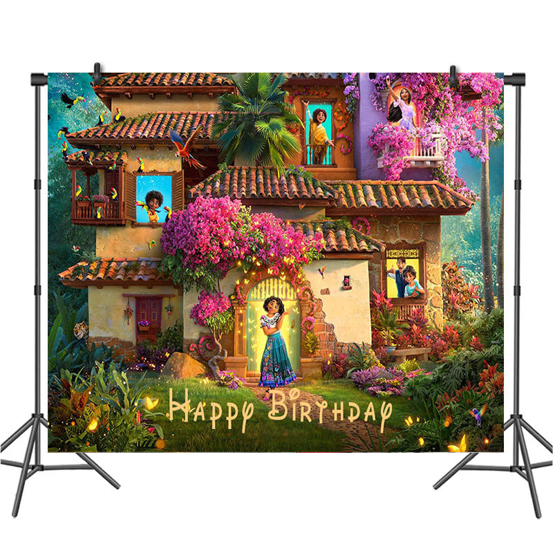 Encanto Family Theme Birthday Party Supplies.