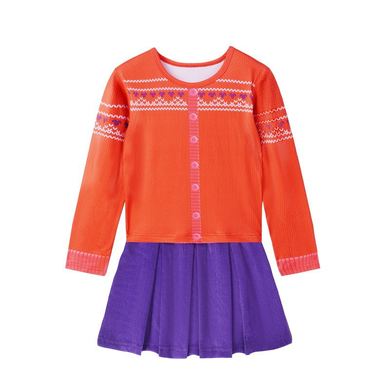 Turning Red Meilin Costume with Accessories.