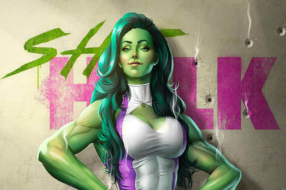 She-Hulk Birthday Party Decorations.