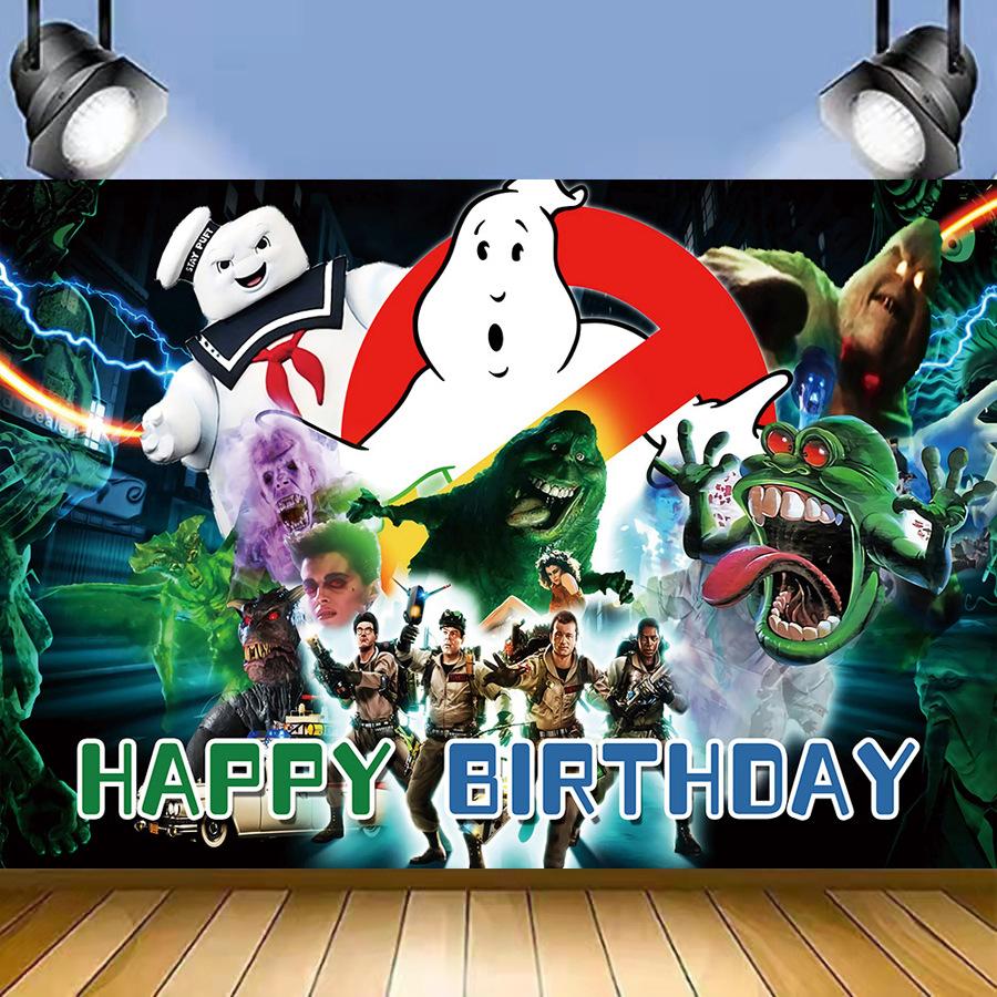 Ghostbuster Themed Birthday Decorations