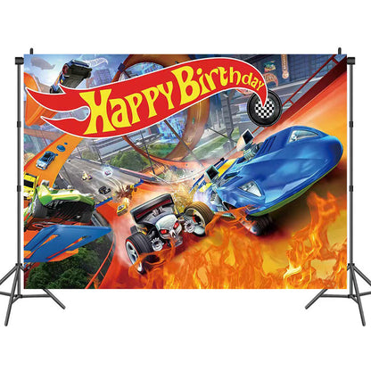 Hot Wheels - Monster Trucks Birthday Decorations - Party Corner - BM Trading