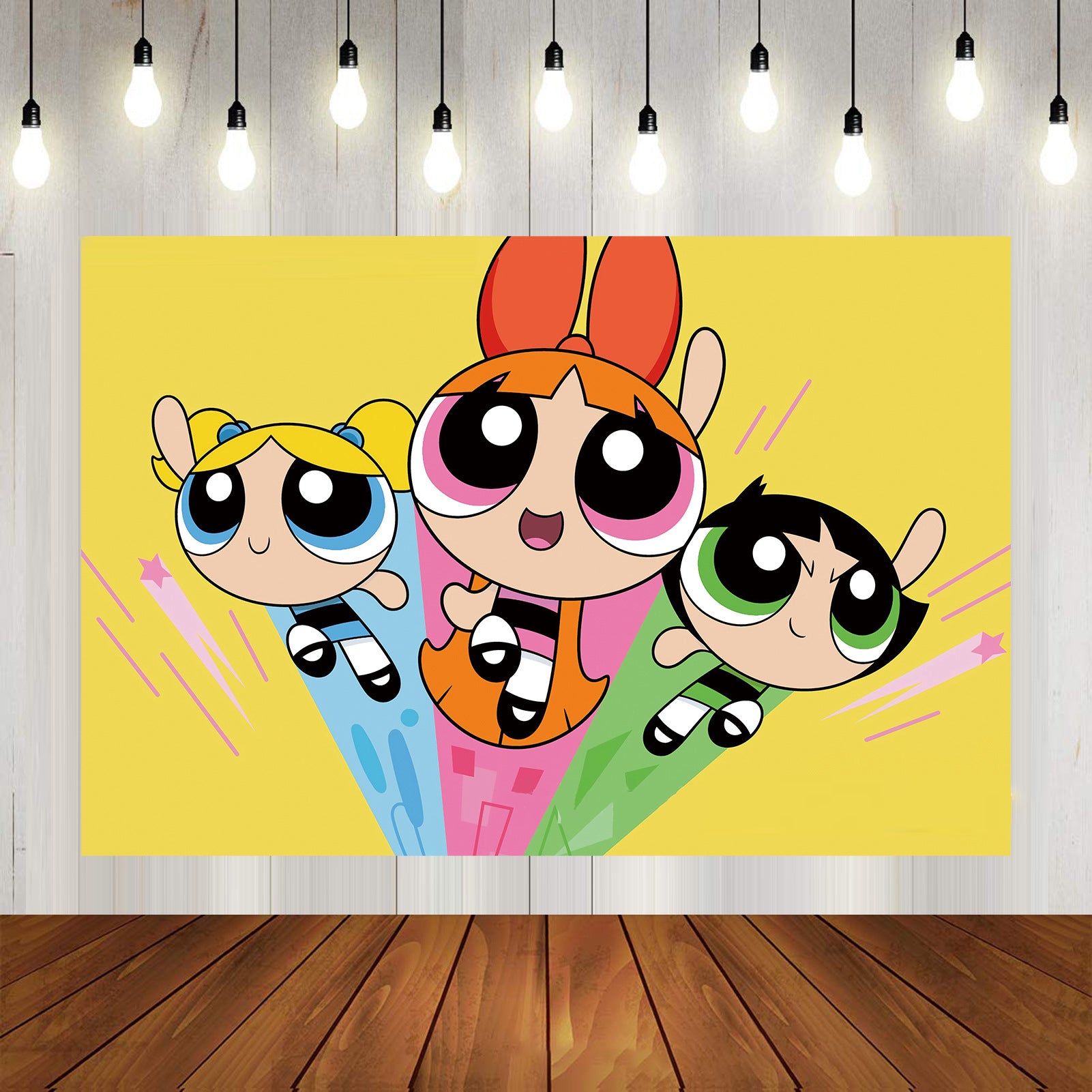 The Powerpuff Girls Birthday Decorations.