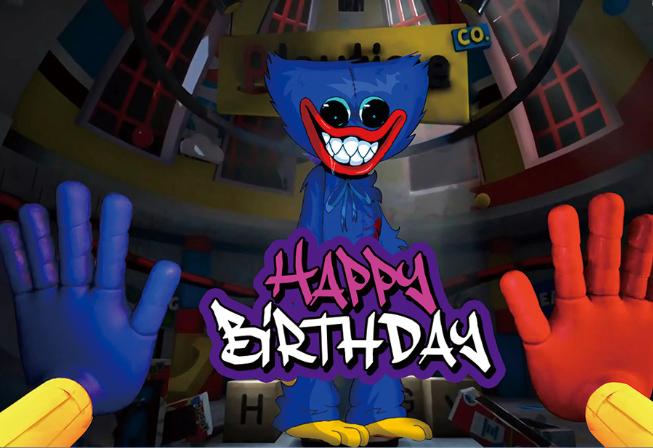 Poppy Playtime Birthday Party Decorations.