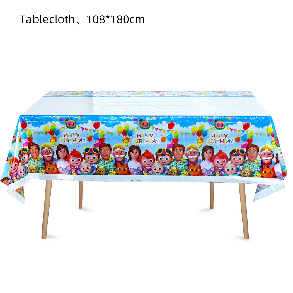 CocoMelon Birthday Party Supplies.