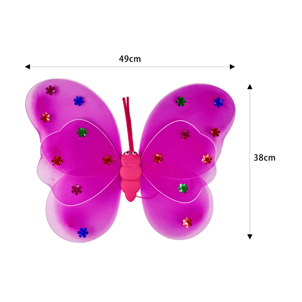 Fairy Butterfly Costume, Party Corner provides Fairy butterfly birthday party costume in UAE, Saudia, Qatar, Bahrain, and Oman. Get birthday party balloons, and much more. Order now!, Costume Accessories, Party Corner