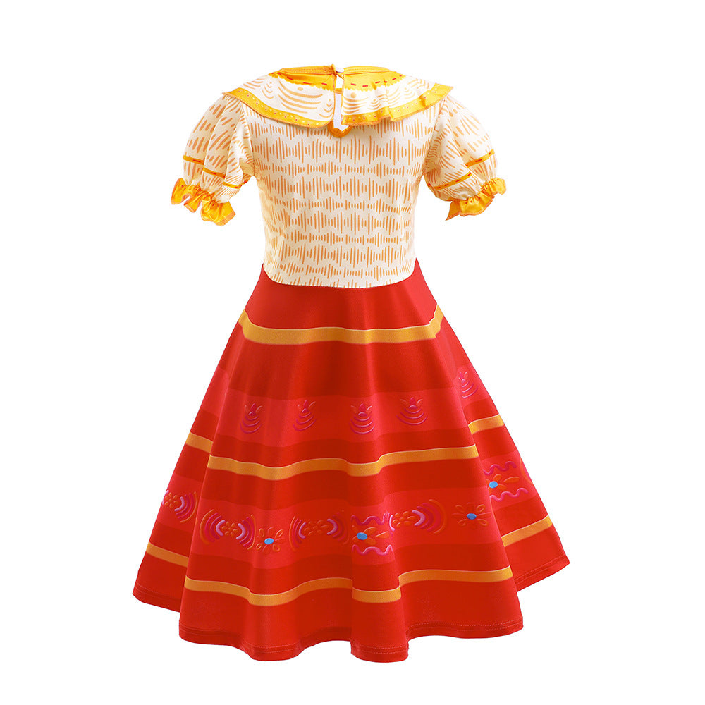 Encanto Dolores Madrigal Costume with Accessories.