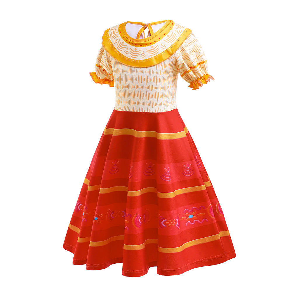 Encanto Dolores Madrigal Costume with Accessories.