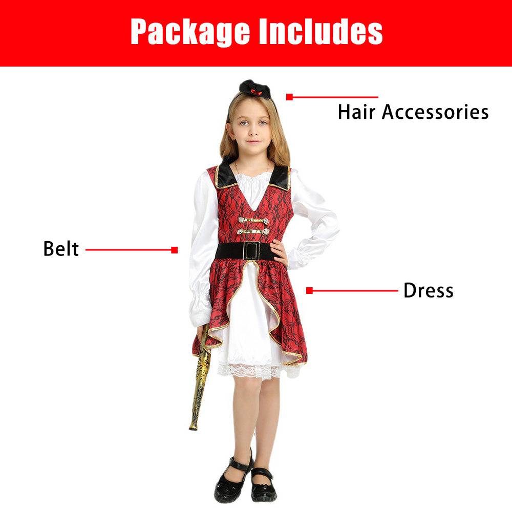 Pirates Girls Costume