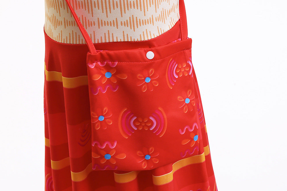 Encanto Dolores Madrigal Costume with Accessories.