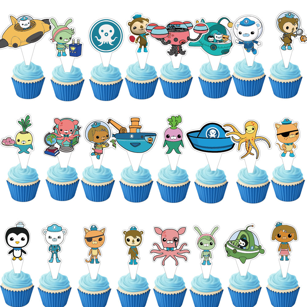 The Octonauts Birthday Party Supplies, Party Corner provides Octanucus Cutlery Supplies in UAE, Saudia, Qatar, Bahrain, and Oman. Get birthday party balloons and much more. Order now!, Party Supply Kits, Party Corner